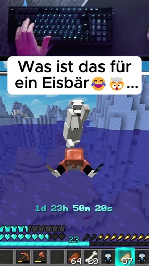 Was zum🤣... #clip #minecraft #bastighg #twitchde