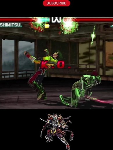 Tekken 3 Yoshimitsu – All Special Moves & Combos | Full Move List Gameplay #zeeshanarcade #ytshorts