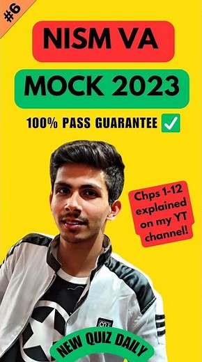 How to Pass NISM VA Mock Test 2023 | NISM VA Mutual Fund Distributor Mock Test | #finshots 6 #nism5a