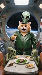 Funny Cartoon Story | Billi Vs Alien Kids 😹🚀 ‪@Pinkfong‬ ‪@LooLooKids‬ #funny #shorts