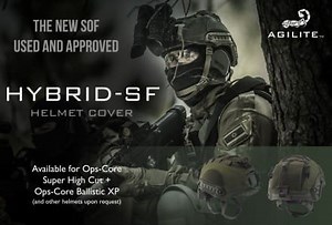 Agilite - Hybrid SF Helmet Cover | Soldier Systems Daily