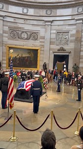 3.8K views · 67 reactions | The view from inside the Capitol Rotunda on Wednesday, January 8, as thousands of visitors pay their respects to former President Jimmy Carter. More here: https://bit.ly/40cmhia | Washingtonian | Facebook