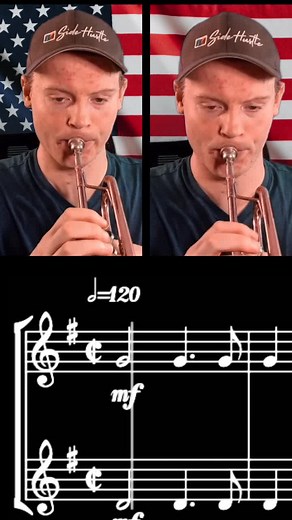 Semper Paratus: Coast Guard Song for Trumpet Duet