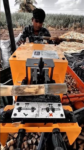 Sugarcane Cutting Work Tool Using Automatic Machine #worktool