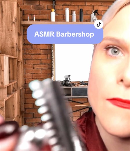 ASMR Barbershop Roleplay - Relaxing sounds💈✂️💇🏼🪒 • Full version on YT (ASMR Male Grooming: Facial, Hand Massage, Wet Shave & Haircut) #asmr #asmrbarbershop #asmrhaircut #asmrshaving #bebravebeyouasmr