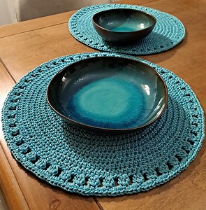 Schema Sottopiatto Uncinetto [formato PDF, in Inglese E Italiano][per Principianti][placemat PDF Crochet Pattern][beginner-friendly] - Etsy Australia