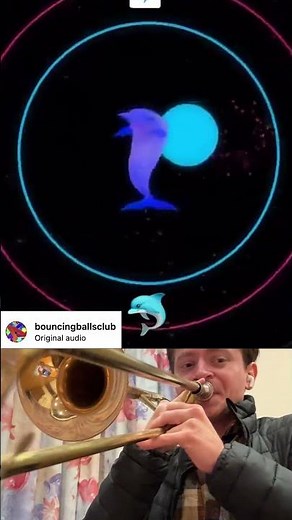 playing trombone to dancing dolphin challenge