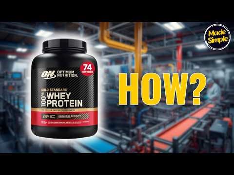 PROTEIN POWDER Making Process in the Factory