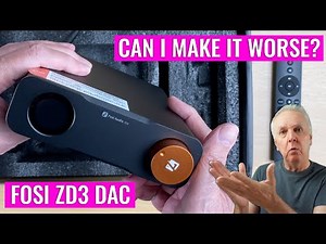 How to degrade the performance of this beautiful DAC [Fosi Audio ZD3]