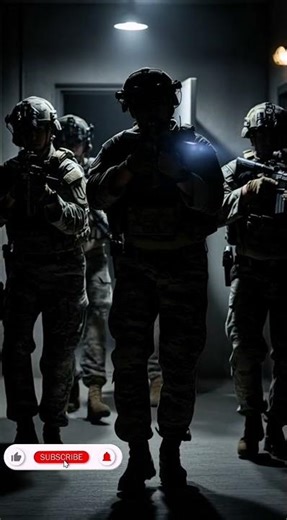 US Army Special Forces Stack on Door | Tactical CQB Slow Motion #Shorts