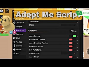 Adopt Me Script 2024/Autofarm, etc| Jrs Gaming 2024!