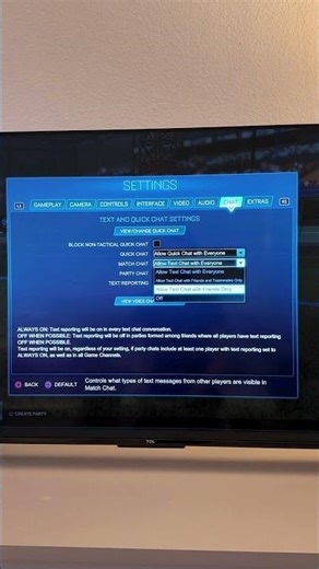 How To Turn On Match Chat in Rocket League Quick Guide