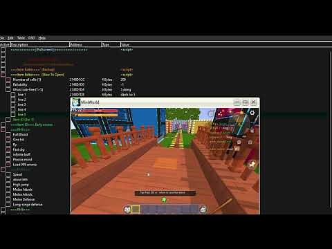 MiniWorld Cheat Engine Menu Link Mediafire!! No Password ( PC )