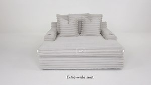 16 reactions | These oversized chaise lounge chairs are PERFECT for movie nights, cozy reading or just napping around! Check out all the amazing features. | Brown Squirrel | Facebook