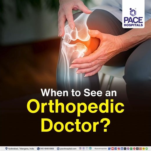 When to see an Orthopedic Doctor? | Symptoms that Require an Orthopaedic Specialist Consultation