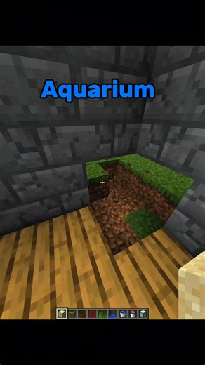 Minecraft Aquarium - Black Eagle Flashlight Easter Egg