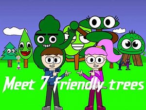 Meet my Friendly trees: Aiden and Friends