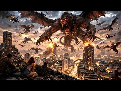 Bandaron Ka Achanak Attack ( Flying Monkeys 2012 Movie Explained Hindi/Urdu