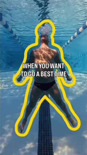 Go Super Saiyan To Achieve Best Time #swimming #dragonballz #swim