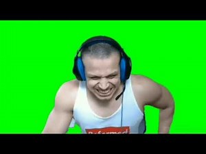 Tyler1 sceam blood rush green screen