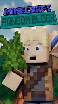 TODAY WE ARE LOOKING FOR "LARGE FERN" #minecraft #randomblock #challenge #kahzan #minecraftchallenge