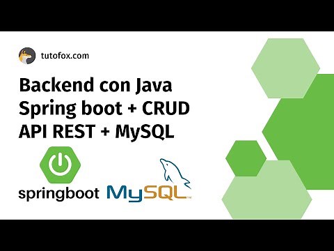 Tutorial Backend con Java Spring Boot + CRUD API REST + MySQL (Arquitectura limpia)
