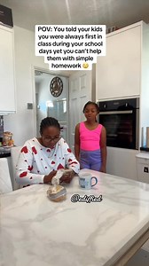 194K views · 9.6K reactions | I was always first in my class tho but abroad homework different 藍 #momanddaughter | Ediffied | Facebook
