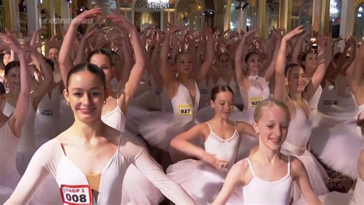 500 Ballerinas Break World Record In New York