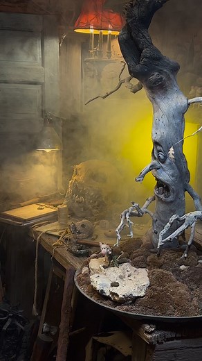 3.2K views · 192 reactions | A sprinkling of wicked whimsy from my workbench at Vulture City Ghost Town. Have a magical Saturday evening. | Villafane Studios | Facebook