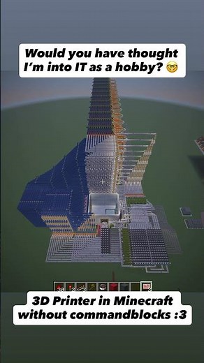 3D Printer in Minecraft