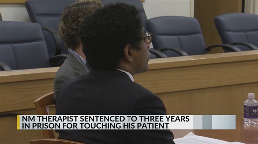 Former Albuquerque therapist sentenced for sexual abuse of teen