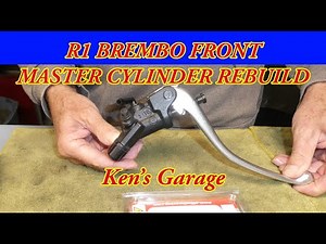 R1 BREMBO MASTER CYLINDER REBUILD 2004-2014 IT WAS FROZEN