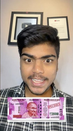 The demonetisation of 2000 notes 😨 || by Chandan sah tutorials.