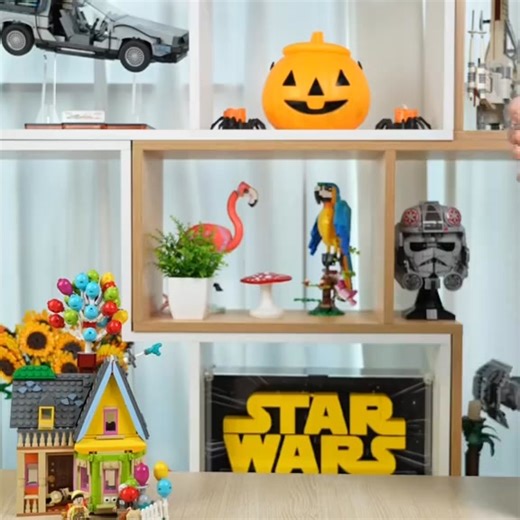 8K views | ✨Make Your Disney UP House Truly “Fly”!✨ This acrylic wall-mount display is specially designed for the Lego Disney 43217 UP HOUSE, allowing your build to hang securely on the wall and showcase a stunning 3D effect  The clear acrylic design is clean, durable, and space-saving—instantly upgrading the look of your display area ✨ A must-have for collectors and Disney fans alike! | NookBricks Display | Facebook