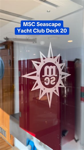 MSC Yacht Club Deck 20! #First class #cruise #travel MSC Cruises | Island Time