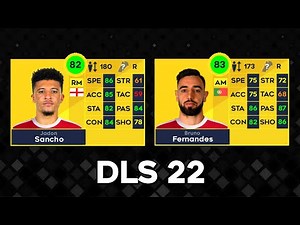 DLS 22 | Manchester United Player Ratings!