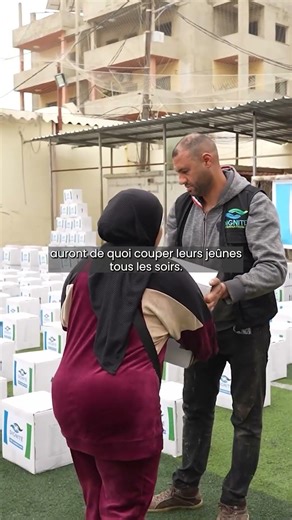 Un colis alimentaire pour une famille de réfugiés palestiniens change tout durant le Ramadan !