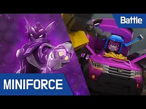 [MiniForce Battle Scene 21] Miniforce VS Special Mechamon