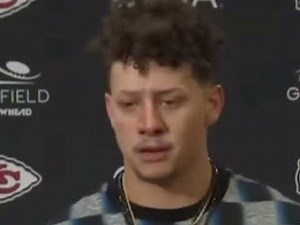 Patrick Mahomes NFL QB CRYING during Postgame Press Conference after Penalty takes away winning TD!