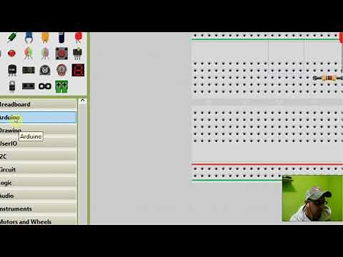Circuito con el Simulador Virtual BreadBoard