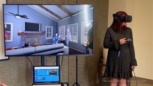 Virtual reality helps people stay sober when the "real world" gets too real