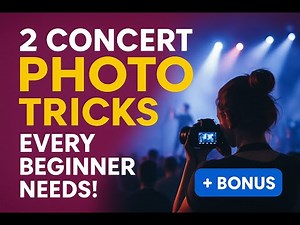 2 Concert Photography Tricks Every Beginner Needs!