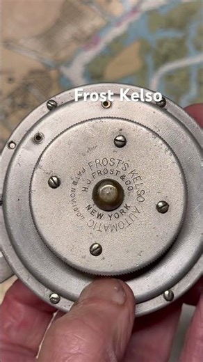 Frost Automatic Fly fishing reel for the day #fishing