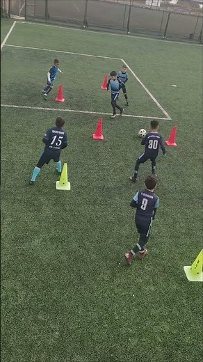 U10 Warm up pass and move drill coordination and agility #soccer #futbol #futebol #practice #u10