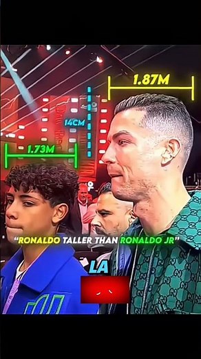 Ronaldo Jr Height Transformation #football #cristianoronaldo #cristiano #cr7 #ronaldo #ronaldojr