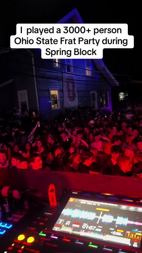Ohio State Frat Party Experience with 3000 Guests