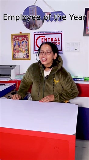 Employee of the Year || CENTRAL COLLEGE || #2026 #visa #japan #highereducation #studyabroad #chitwan
