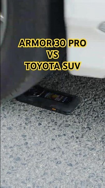 Ulefone Armor 30 Pro vs Car! #ulefonearmor30pro #ulefone