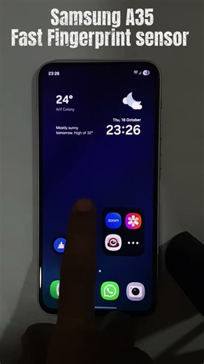 Samsung A35 Fast Fingerprint sensor || Daily Updates