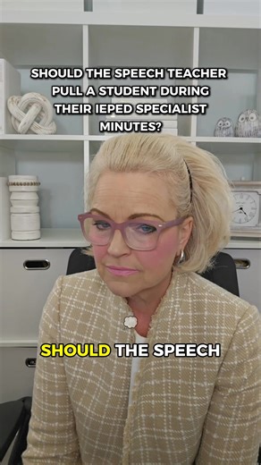 Should a speech teacher pull a student during their IEP-designated specialist minutes? Understanding service coordination is crucial for ensuring proper support! #SpecialEducation #IEPRights #SpeechTherapy #SPEDSupport #ParentAdvocacy #StudentServices #KnowYourRights | Special Education Boss